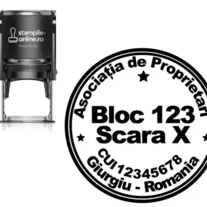 Stampila stampile-online.ro asociatie 30mm rotunda
