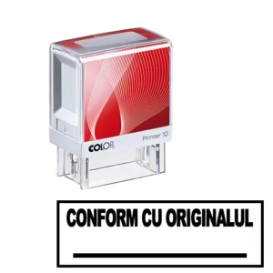 ștampilă COLOP CONFORM CU ORIGINALUL cu loc semnătură