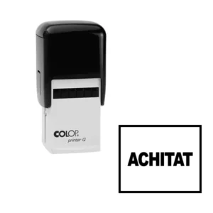 STAMPILA DE BIROU PATRATA ACHITAT