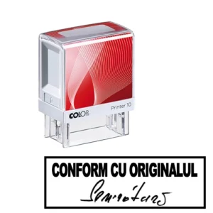 conform cu originalul semnatura