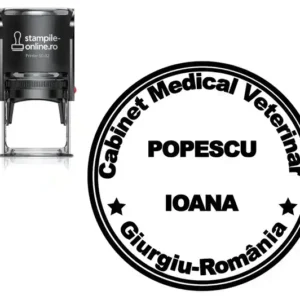 STAMPILA MEDIC VETERINAR