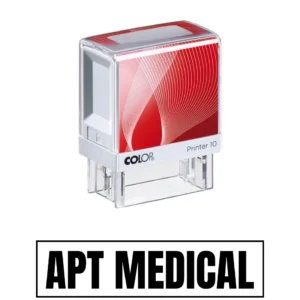 Stampila de birou APT MEDICAL 14x38mm