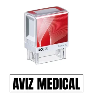 Stampila de birou AVIZ MEDICAL 14x38mm