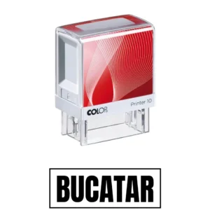 Stampila de birou BUCATAR 14x38mm
