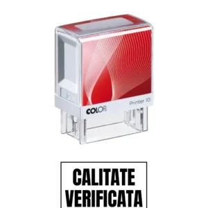 Stampila de birou CALITATE VERIFICATA 14x38mm