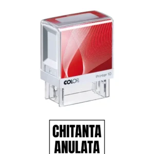 Stampila de birou CHITANTA ANULATA 14x38mm