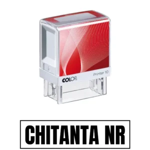 Stampila de birou CHITANTA NR 14x38mm