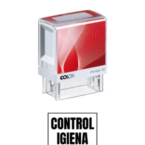 Stampila de birou CONTROL IGIENA 14x38mm