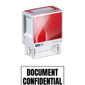 Stampila de birou DOCUMENT CONFIDENTIAL 14x38mm
