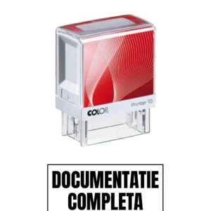 Stampila de birou DOCUMENTATIE COMPLETA 14x38mm