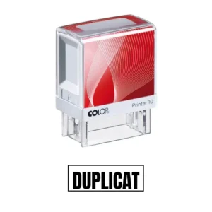 Stampila de birou DUPLICAT 14x38mm