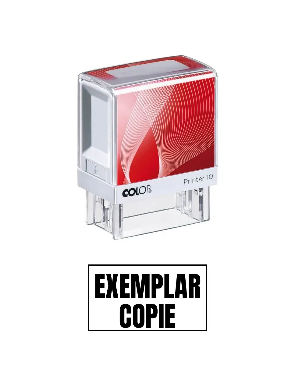 Stampila de birou EXEMPLAR COPIE 14x38mm