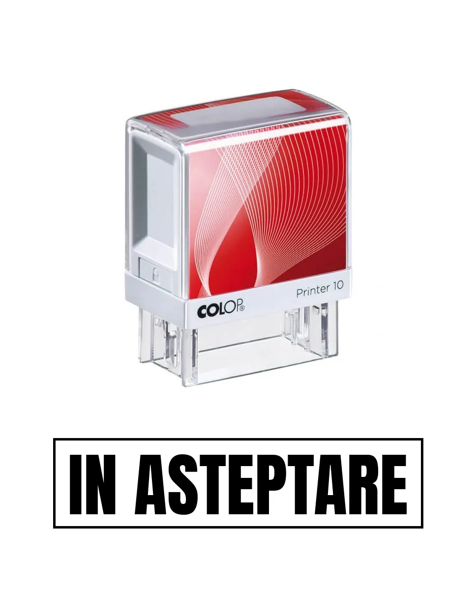 Stampila de birou IN ASTEPTARE 14x38mm