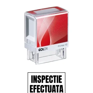 Stampila de birou INSPECTIE EFECTUATA 14x38mm