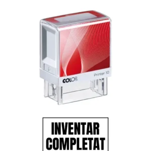 Stampila de birou INVENTAR COMPLETAT 14x38mm
