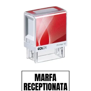 Stampila de birou MARFA RECEPTIONATA 14x38mm
