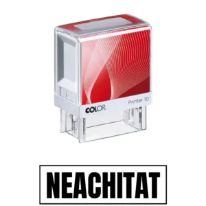 Stampila de birou NEACHITAT 14x38mm