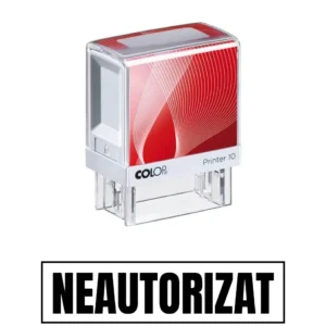 Stampila de birou NEAUTORIZAT 14x38mm