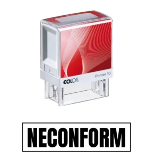 Stampila de birou NECONFORM 14x38mm