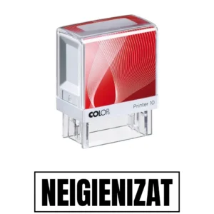 Stampila de birou NEIGIENIZAT 14x38mm