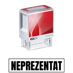 Stampila de birou NEPREZENTAT 14x38mm