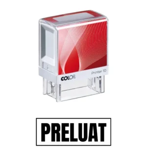 Stampila de birou PRELUAT 14x38mm
