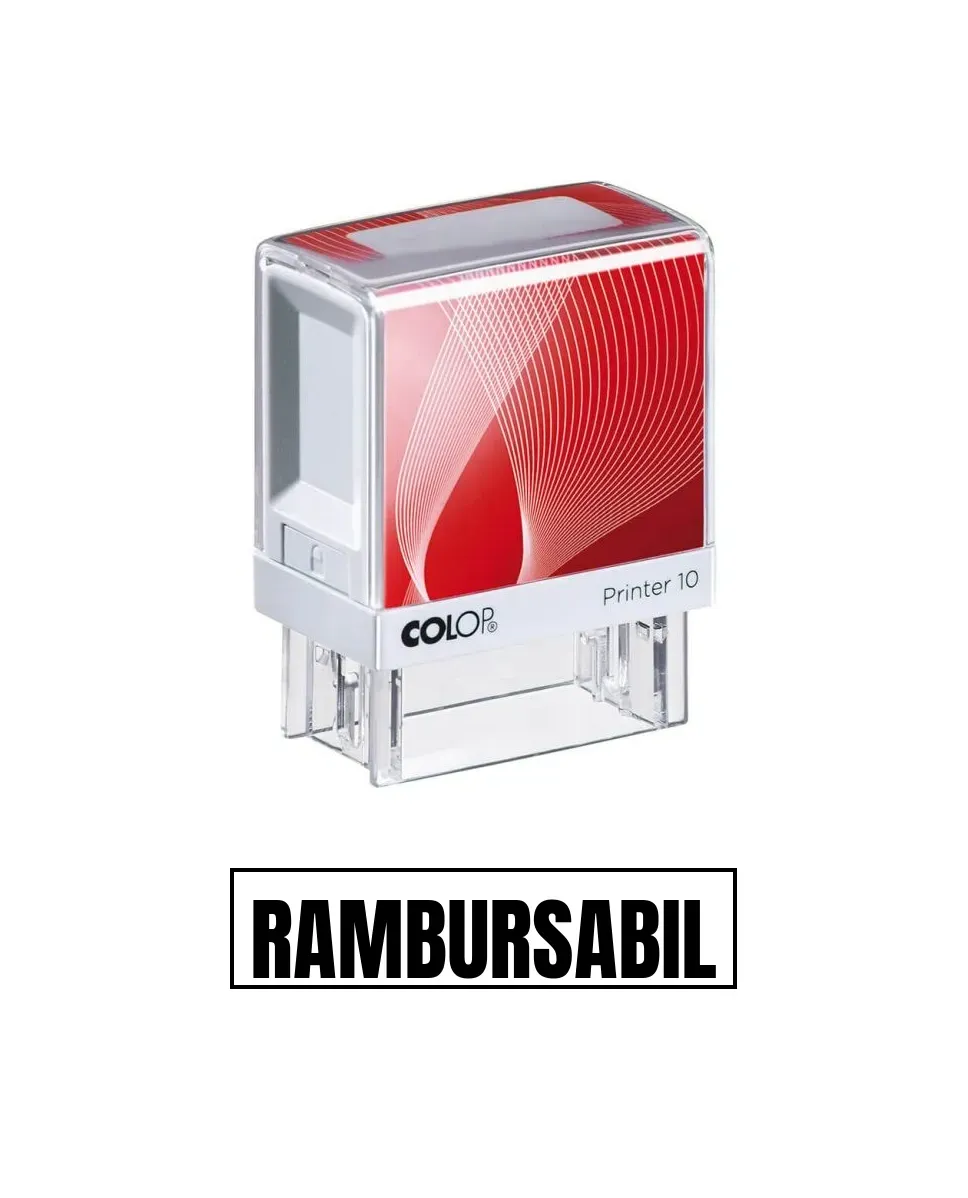 Stampila de birou RAMBURSABIL 14x38mm