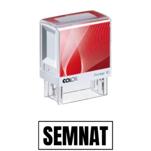 Stampila de birou SEMNAT 14x38mm