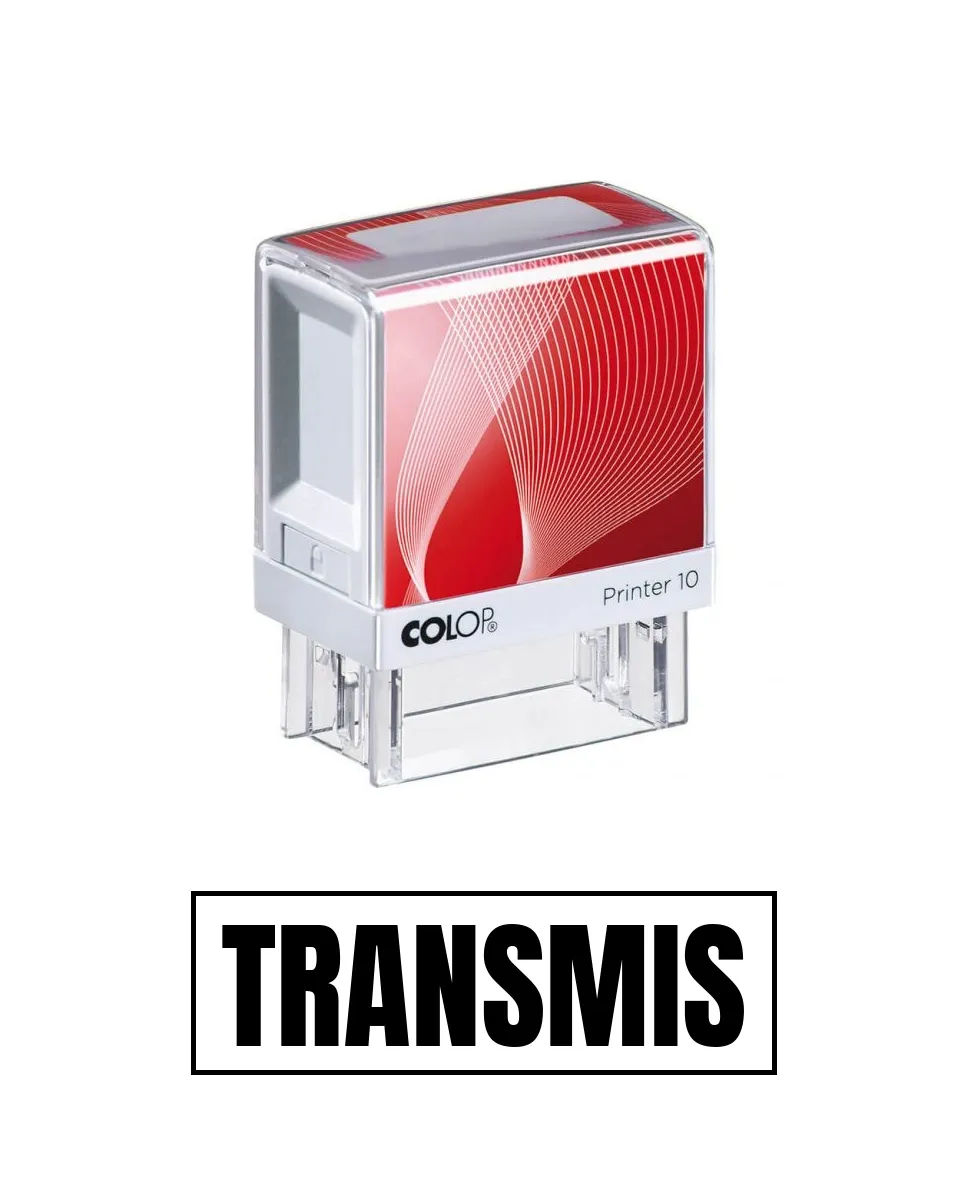 Stampila de birou TRANSMIS 14x38mm