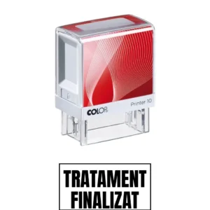 Stampila de birou TRATAMENT FINALIZAT 14x38mm