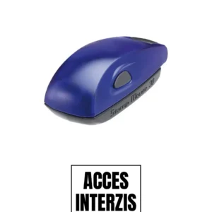 Stampila de buzunar ACCES INTERZIS 14x38mm
