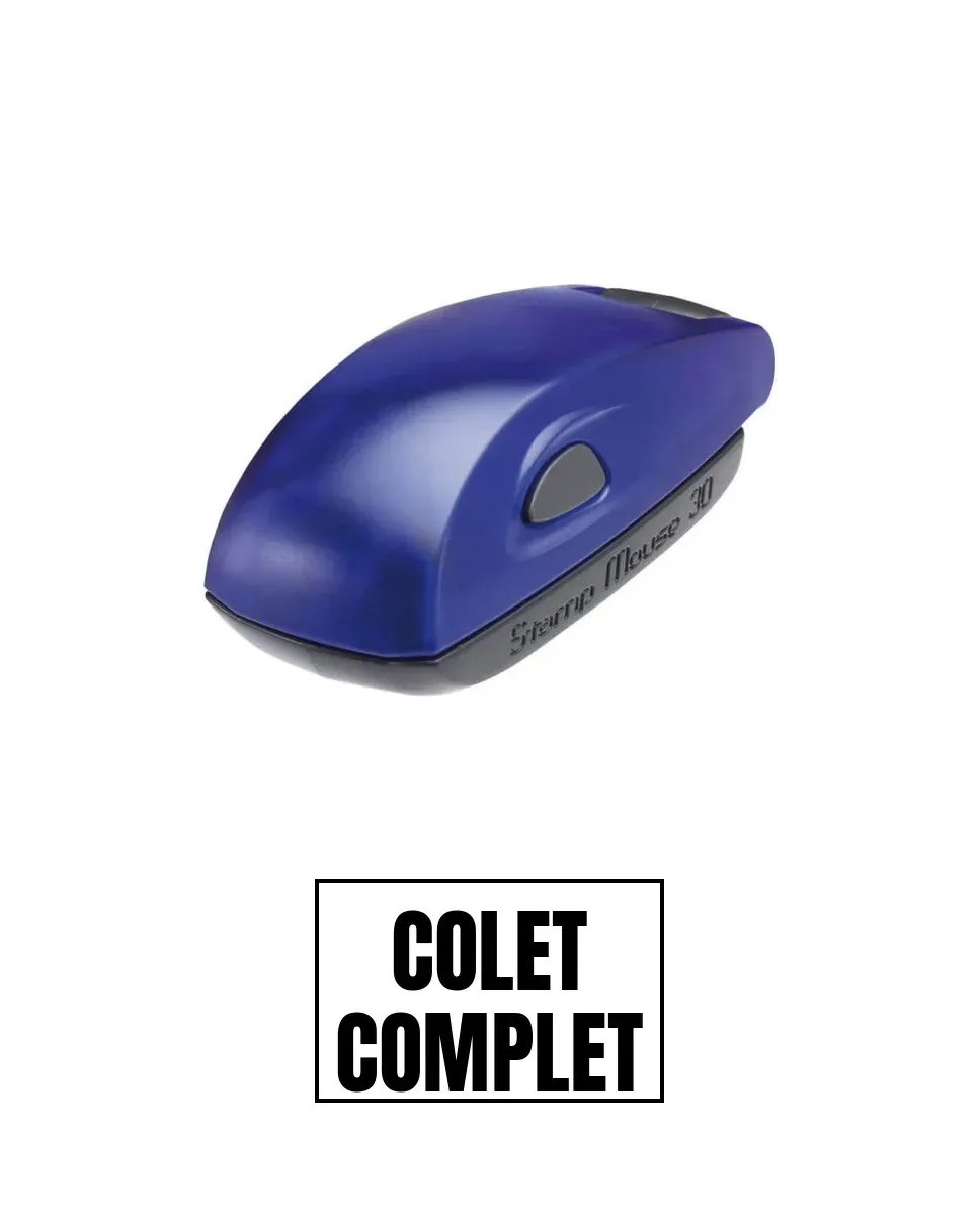 Stampila de buzunar COLET COMPLET 14x38mm