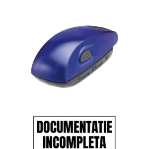 Stampila de buzunar DOCUMENTATIE INCOMPLETA 14x38mm