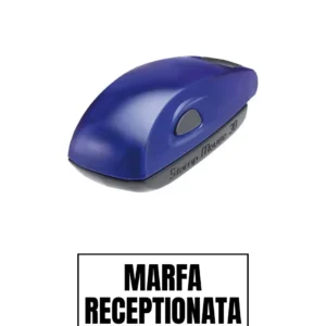 Stampila de buzunar MARFA RECEPTIONATA 14x38mm