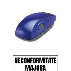 Stampila de buzunar NECONFORMITATE MAJORA 14x38mm