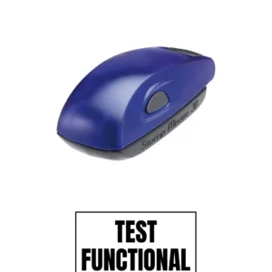 Stampila de buzunar TEST FUNCTIONAL 14x38mm