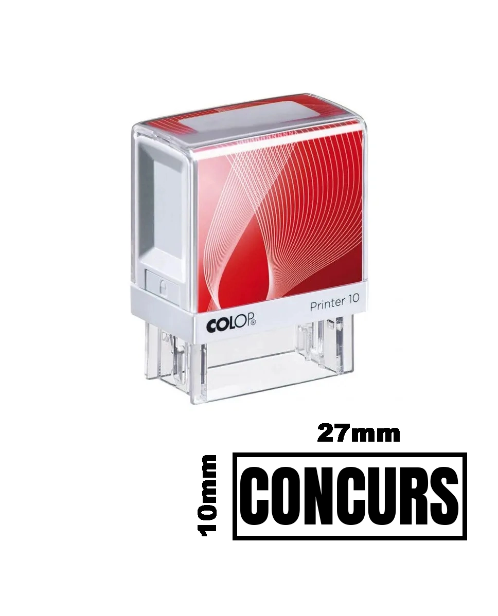 Stampila CONCURS de birou 27x10mm