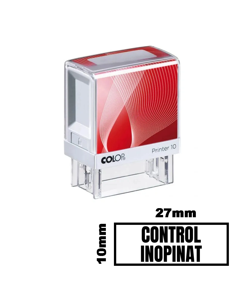 Stampila CONTROL INOPINAT de birou 27x10mm