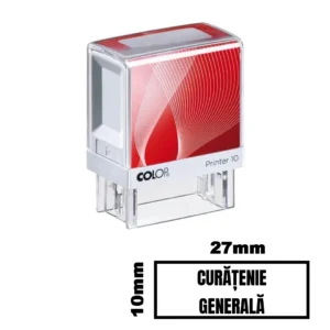 Stampila CURATENIE GENERALA de birou 27x10mm