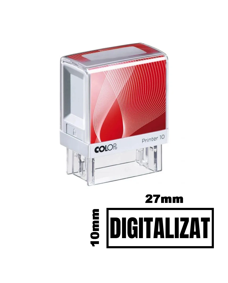 Stampila DIGITALIZAT de birou 27x10mm