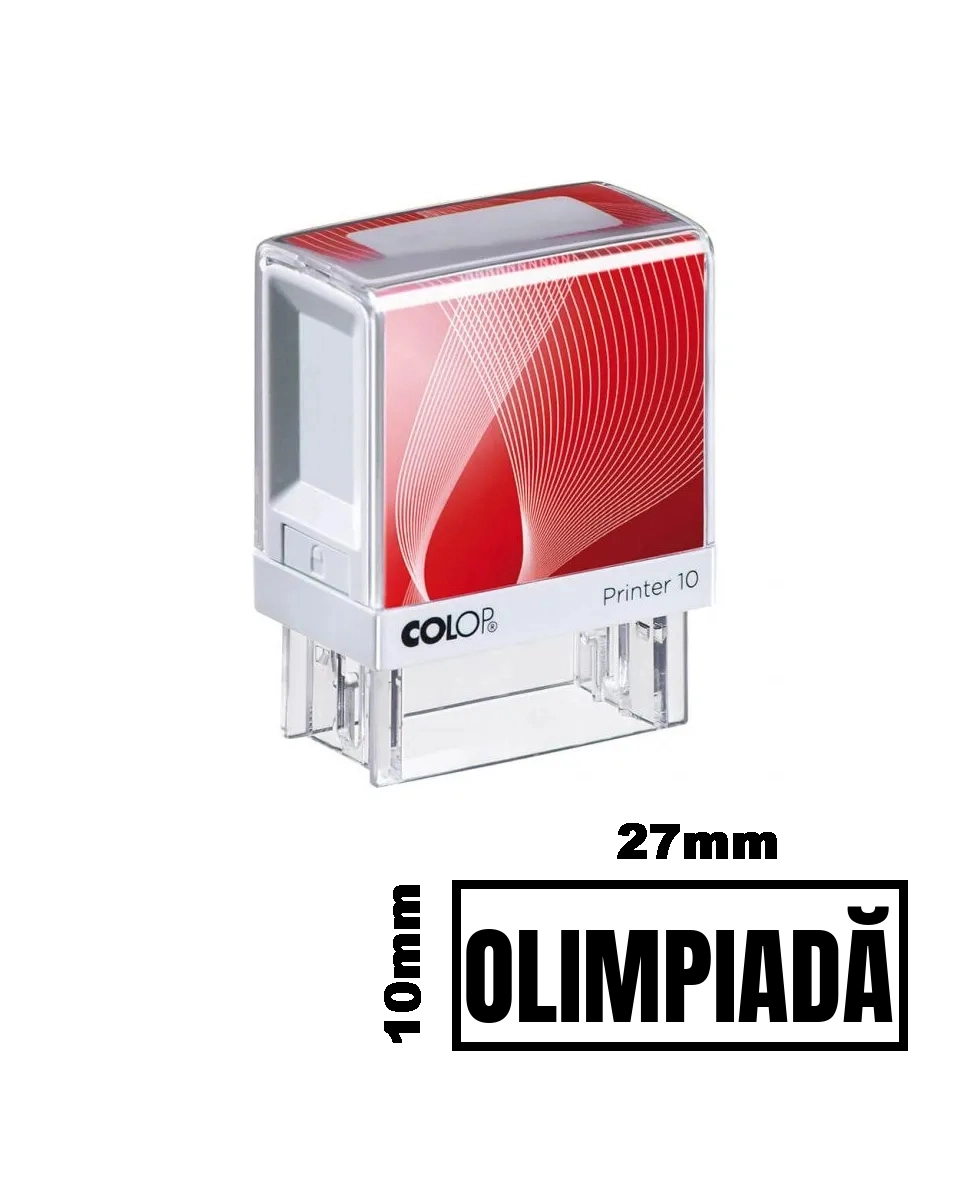 Stampila OLIMPIADA de birou 27x10mm
