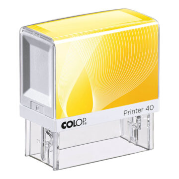 Stampila COLOP Printer 40 galbena
