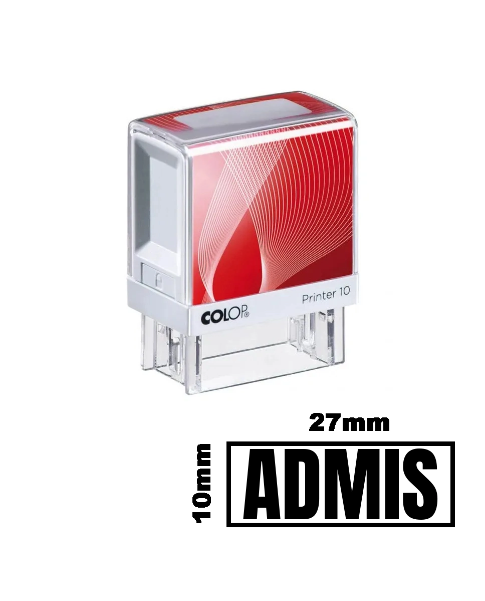 Stampila ADM IS de birou 27x10mm