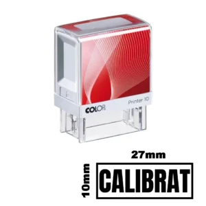 Stampila CALIBRAT de birou 27x10mm