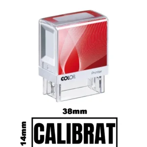 Stampila DE BIROU CALIBRAT de birou 38x14mm