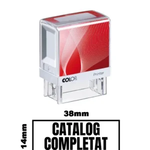 Stampila DE BIROU CATALOG COMPLETAT de birou 38x14mm