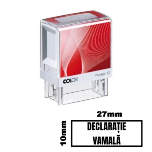 Stampila DECLARATIE VAMALA 27x10mm