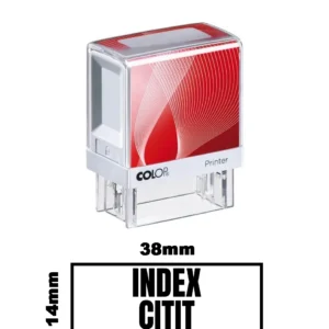 Stampila DE BIROU INDEX CITIT 38x14mm