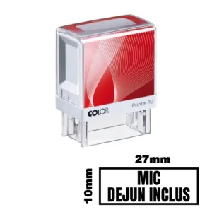 Stampila MIC DEJUN INCLUS de birou 27x10mm