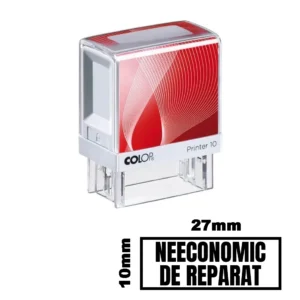 Stampila NEECONOMIC DE REPARAT de birou 27x10mm